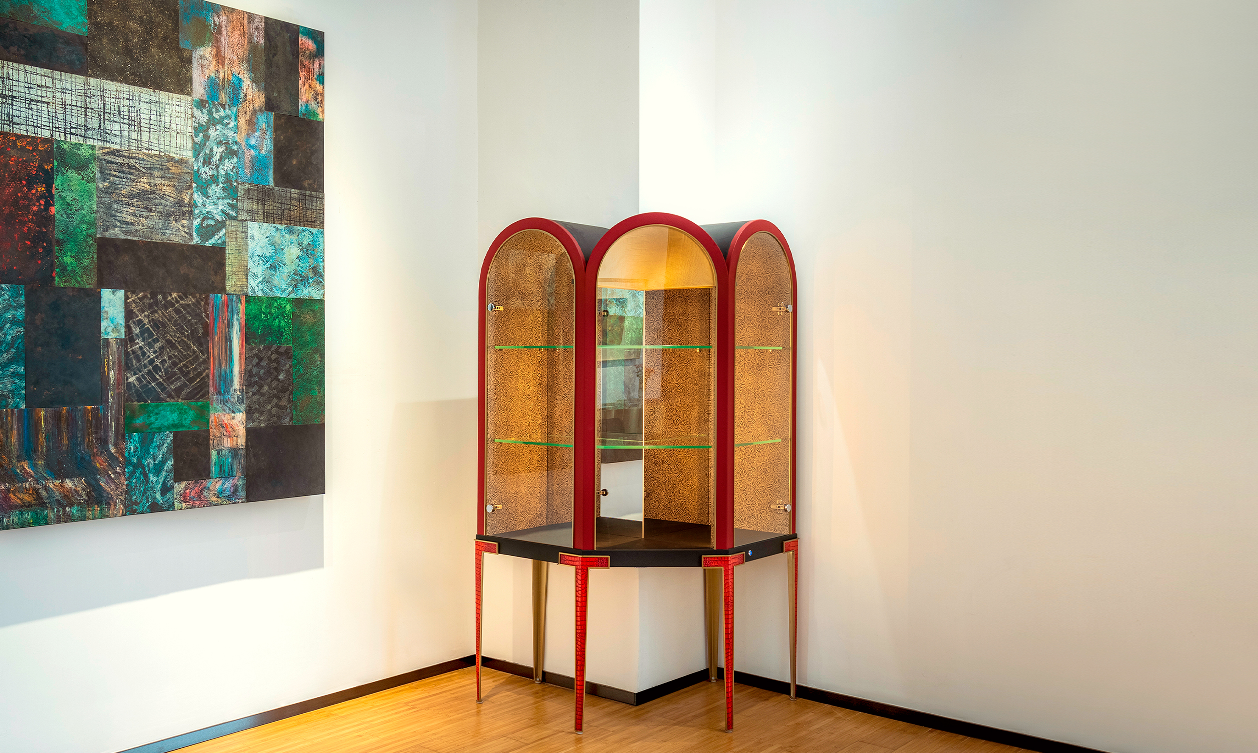 Sun-Moon Wine Cabinet · Winner of the NY Product Design Silver Award 